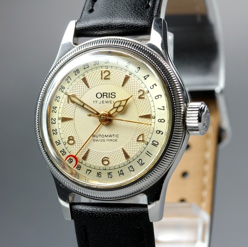Oris big crown pointer - crown, date