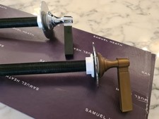 Samuel HEATH Extended Cistern Lever x 2 PLUS Cistern PLUS Wall Brackets x 1 New