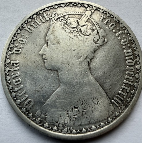 Victoria gothic florin 1873 - victoria,
