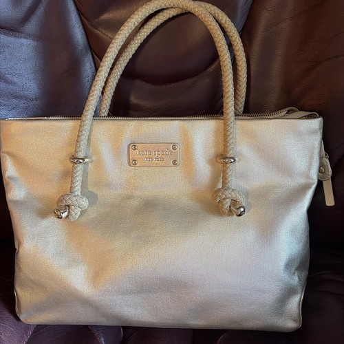 Kate spade purse gold rope - spade,