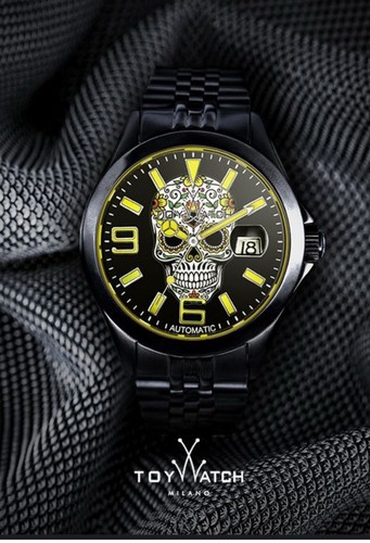 Toywatch skull black stainless - toywatch,