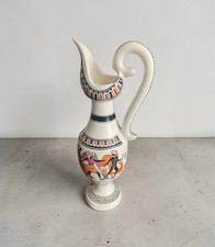 Vintage greek pottery pitcher - vintage,