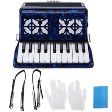 Piano Accordion 22 Key 8 Bass - Adjustable Strap - Pure Sound - Keyboard Inst...