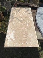 Cream rose veined marble - &,