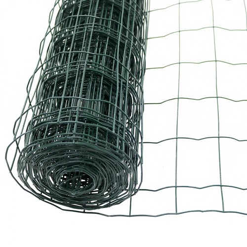 10m green pvc coated - x,