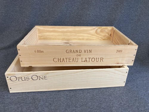 Clearance shallow wooden wine - clearance,