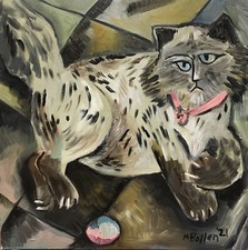 persain cat cubism himalayan