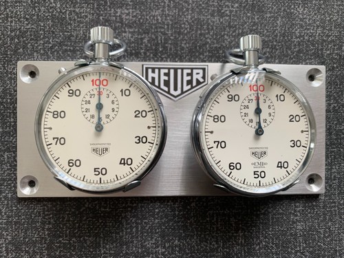 Vintage heuer stopwatch set - vintage,