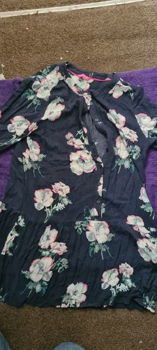 Joules navy floral - navy, poppy