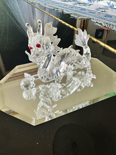 Swarovski crystal dragon - swarovski,