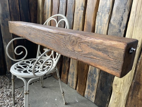 144cm fireplace mantle wood - 144cm,