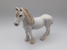 Schleich white shire - schleich, horse