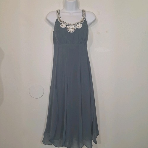 Beaded embellished midi dress - midi,