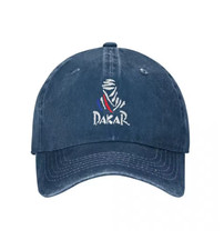 Dakar Rally Logo Cotton Baseball Cap Iconic Endurance Race Adjustable