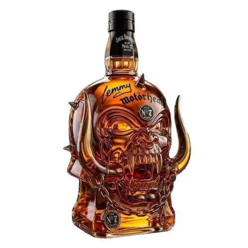 Motorhead skull glass whiskey - glass,