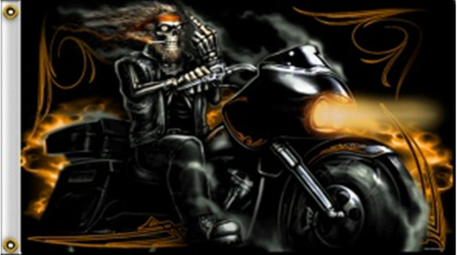 Finger bagger motorcycle flag - bagger,
