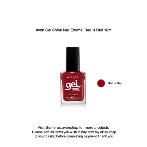 Avon gel shine nail - shine,