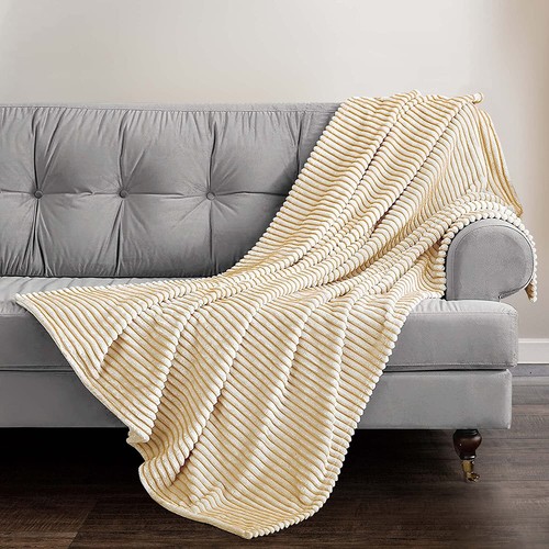 Blanket throw corduroy printed - corduroy,