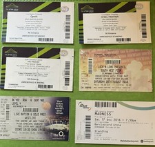 The Prodigy Madness Opeth Steel Panther Ticket Stub 