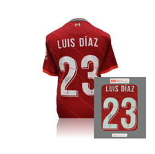 Luis Diaz Hand Signed