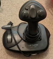 SAITEX X7-38 PC JOYSTICK FLIGHT CONTROL STICK 15 Pin VINTAGE GAMING
