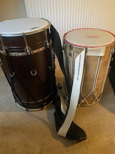 Dhol drums both - dhol,