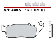 BREMBO FRONT BRAKE PAD KIT