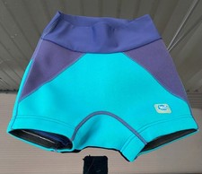 5 - 6 Years Splash About Happy Nappy Swimwear Blue Teal UPF 50+ Brand New