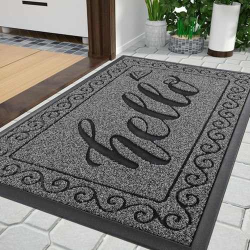 Hello front door - door, heavy