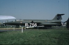 3 x Lockheed F-104 Starfighter : Danish Air Force : 35mm slide 73a