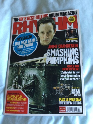 Rhythm drum magazine feb - drum, 2008