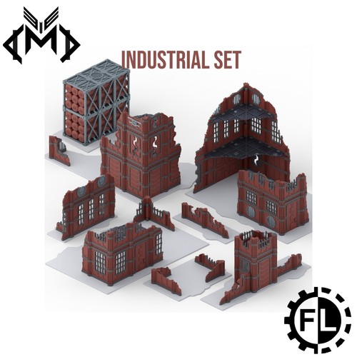 Foldable industrial ruins 11th - foldable,