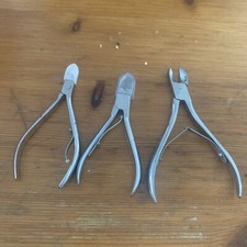 Set Of 3 Nail Clippers Manicure /pedicure  Various Sizes