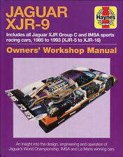 Jaguar XJR-9 1985-1993 (all models) Haynes owners' workshop manual Le Mans