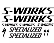 Specialized S-Works Bike Frame Decal Set Epic Tarmac Enduro Road Bike  MTB Vinyl