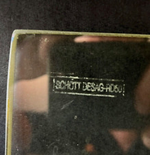 Protective safety lead glass