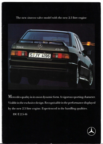 Mercedes benz 190 - mercedes-benz, 2.5-16