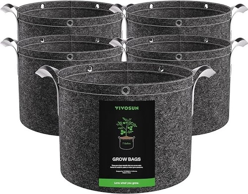 Vivosun pack gal - 5-pack, grow