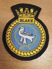 HMS Blake Embroidered Biker