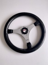Genuine Jackie Stewart Momo Steering Wheel - Helmet Horn Push (Porsche, Ford)