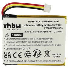 Battery for Tenboo 750mAh