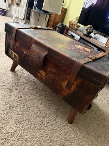 Stunning vintage leather - stunning,