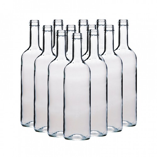 Clear wine bottles 750ml - bottles,