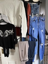 Girls Clothes Bundle Age 12-13 Teenage Girls Tracksuit Joggers,T-shirt, Nike Pro