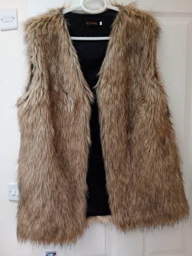 Wenxi faux fur brown - fur,