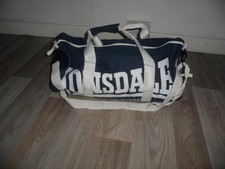 Lonsdale Gym Bag blue /white