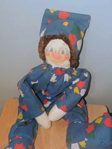 Vintage clown pyjama - clown, case