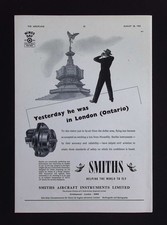 Original 1953 Advert Smiths Aircraft Instruments Tachometer Generator