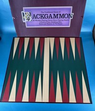 Vintage Backgammon Board Set