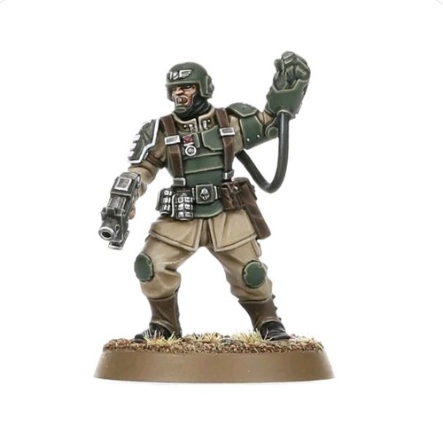 Cadian veteran commander - cadian, /